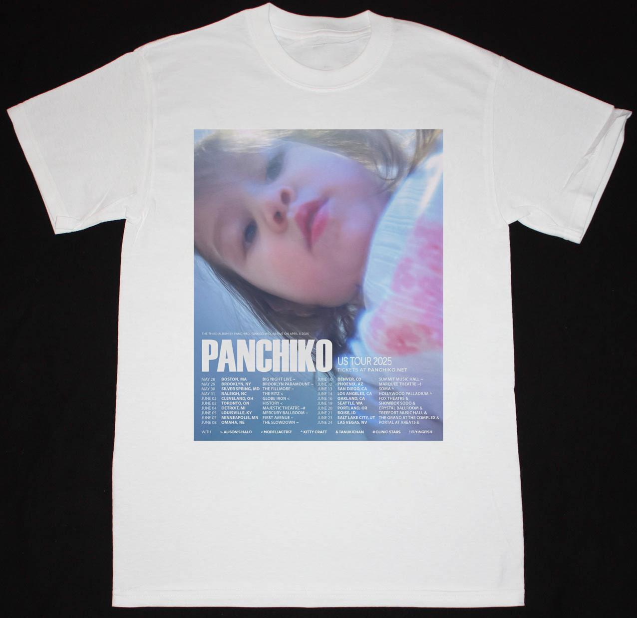 Panchiko US Tour 2025 Band Gift For Fan S to 5XL T-shirt L