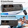 Retro MP3 Car Radio Player 1 DIN Stereo EQ FM AM RDS DAB Receiver QC3.0 Bluetooth USB AUX Input For VW Porsche Mercedes Benz BMW