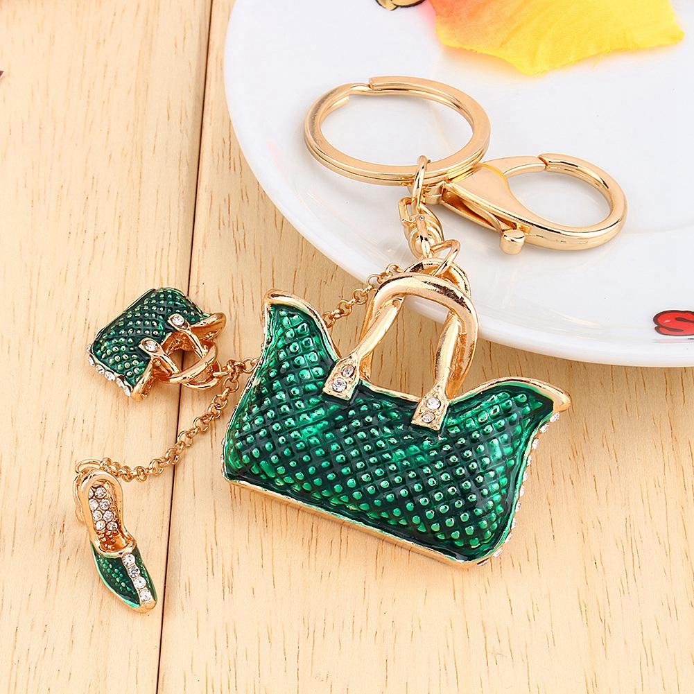 Heißer Verkauf Strass Kristall Schlüsselanhänger Charme Anhänger Geldbörse Schlüsselanhänger Schlüsselanhänger Geschenk