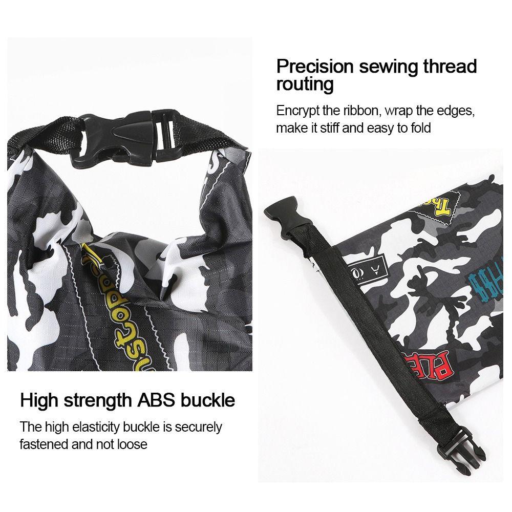 Folding Portable Fishing Rod Bag Camouflage Fishing Tackle Backpack Fishing Gear Accessories