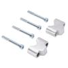 7 8in 22mm Handlebar Mount Clamp Riser 30mm Rise Height Aluminum Handlebar Riser for Motorcycle Dirt Bike ATV