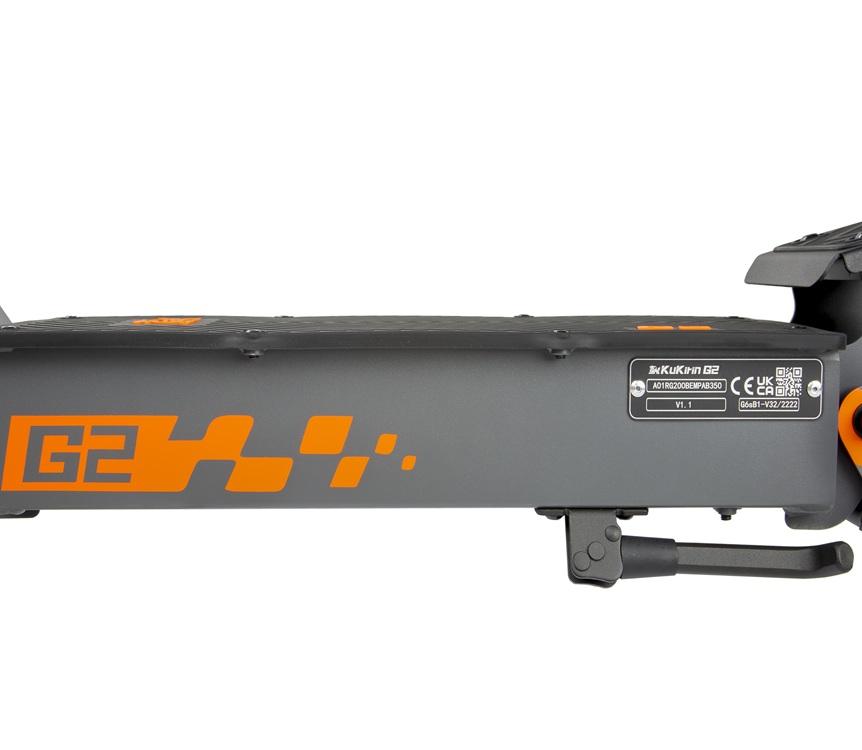 KuKirin G2 Adult Electric Scooter, 800W Rated Motor, 48V 15Ah Battery, 45km/h Max Speed, 10in Vacuum Tire, Folding Design, IP54 Waterproof