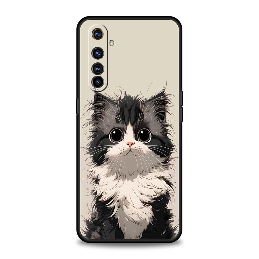 Daily Life of Cute Cats Phone Case For Realme 13 12 11 10 9 8 5G 7 C25 C35 GT5 GT3 GT2 Pro Plus For Realme GT Neo 2 3 3T 5 Cover
