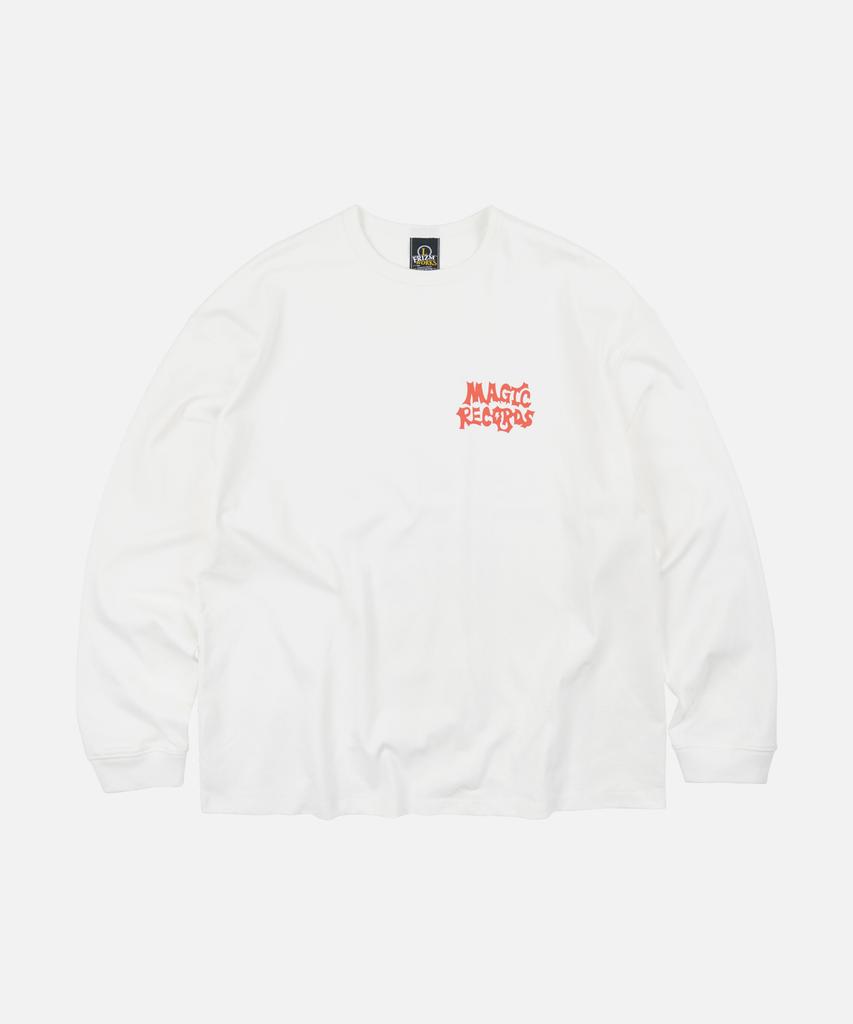 FRIZMWORKS Magic Records Ls Tee _ White
