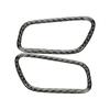 For Porsche Macan 2015-2018 Carbon Fiber Car Trument Panel Left Right Air Outlet Vent Trim Frame Interior Decoration Sticker