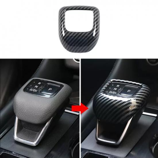 Carbon fiber Car Gear Shift Knob Trim For Nissan Rogue -2025