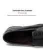 Men's Leather Loafers: Breathable, Soft Sole Slip-On Driving Shoes