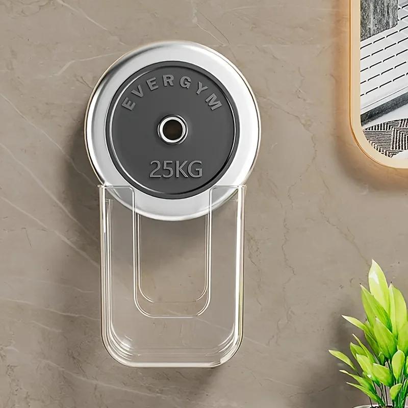 Koupelnový neperforovaný nástěnný úložný box na mokré ubrousky s velkým otvorem a vysokou nosností