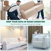 Couch Cover Pet Plastic Cover Transparent Cat Scratch Protector Waterproof Sofa Cover For Protection Against Cat Dog Clawing