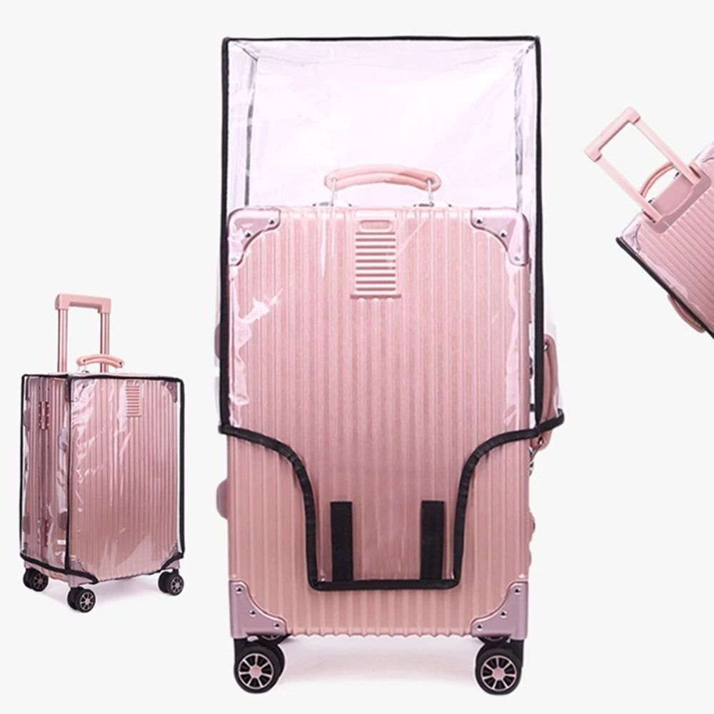 Clear Suitcase Cover Waterproof Dustproof Cover Durable Luggage Protector Cover  Trolley Case