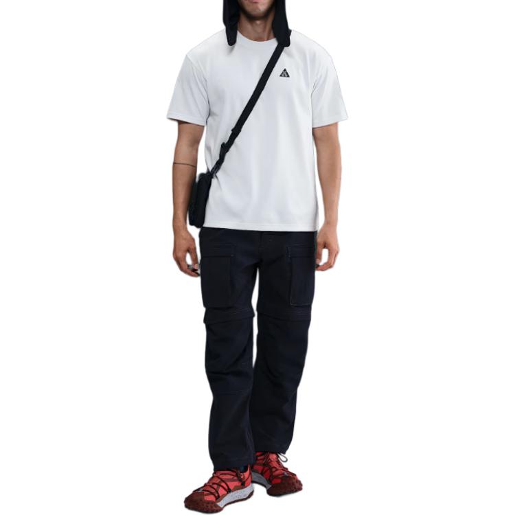 Nike Loose Fit Crew Neck Short Sleeve T-Shirt Men tops White HJ0799-122