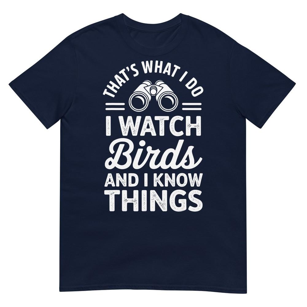 Bird Art For Unisex Unisex Kid Bird Watching Birding Birdwatcher TShirt S