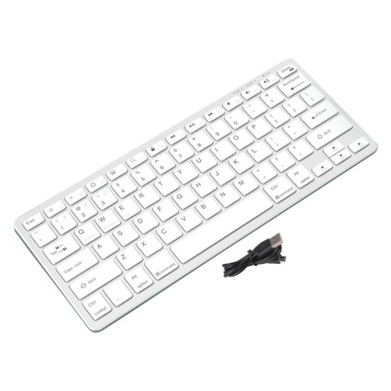 Stoßfeste PC-Tastatur. Ergonomisches, sensibles Tippen