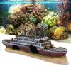 Titanic Lost Wrecked Boat Ship Aquarium Decoration Ornament Wreck Ornaments