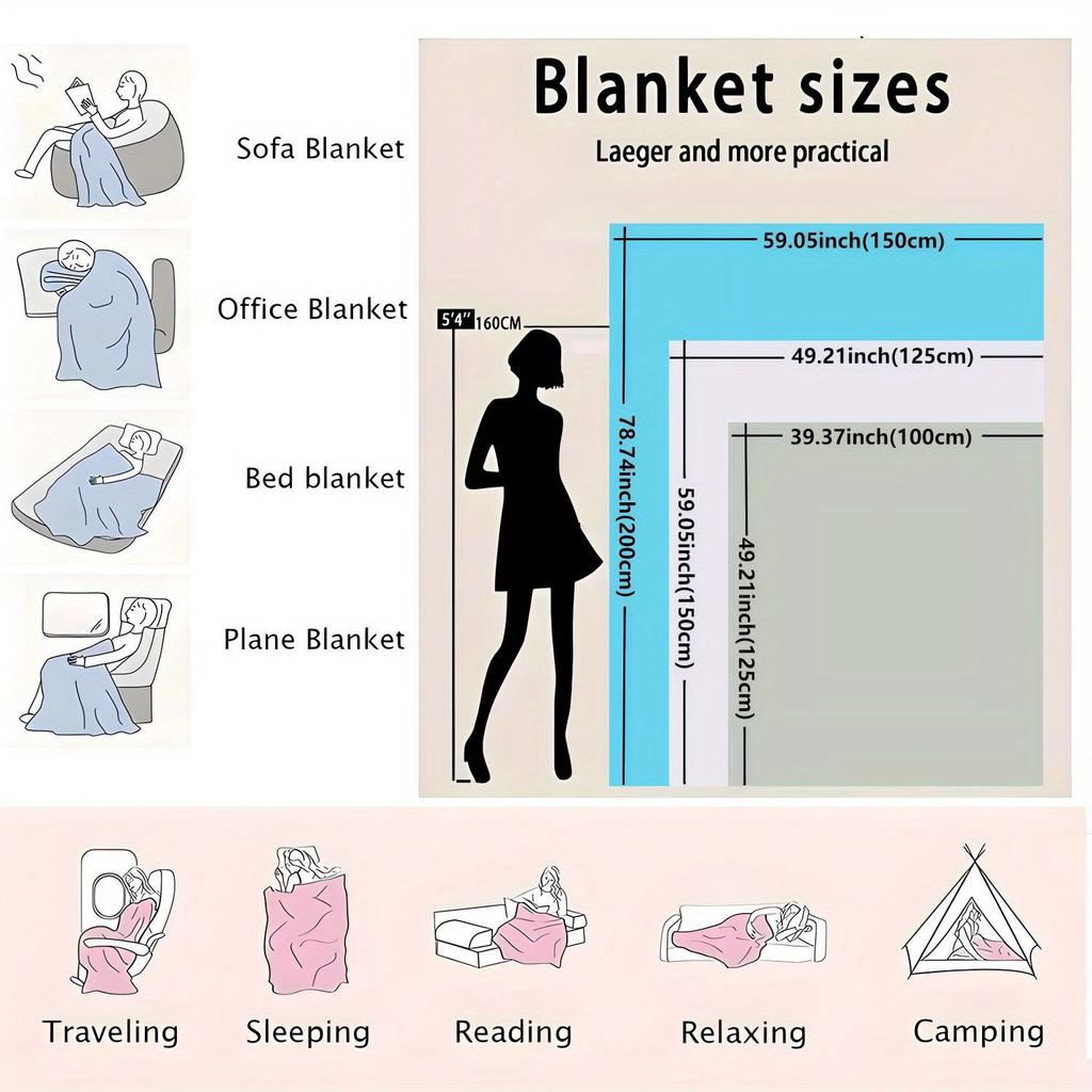 French Bulldog Pattern Fleece Blanket Suitable for Sofas Beds Offices Camping a Seasonal Gift for All Seasons, In Bright Colors