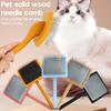 Dog Slicker Brush Large Pet Grooming Tool for Cats Dogs Removes Loose Fur Tangles Pet Comb Puppy Massage Brush for Shedding