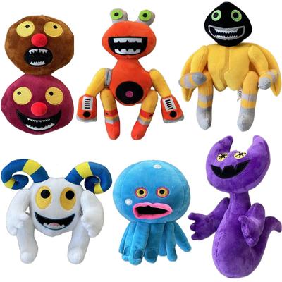 Kawaii Peluches My Singing Monsters Plush Toy Cartoon Game Wubbox Dolls Soft Stuffed Horror Game Doll Holiday Xmas Gifts