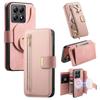 For Xiaomi 15T 14T 13T 14 Pro 5G 2In1 Detachable Leather Zipper Wallet Cover For Xiaomi 17 Phone Case Mi 13T 14T 15T 15 Cover
