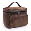 Portable Folding Large Capacity Makeup Bag For Women With Elegant Geometric Patterns In Various Colors