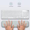 Gray Massage Texture Mouse Pad Keyboards Hand Rest Keyboards Wrist Rest Pad Wrist Support Computer for Rest