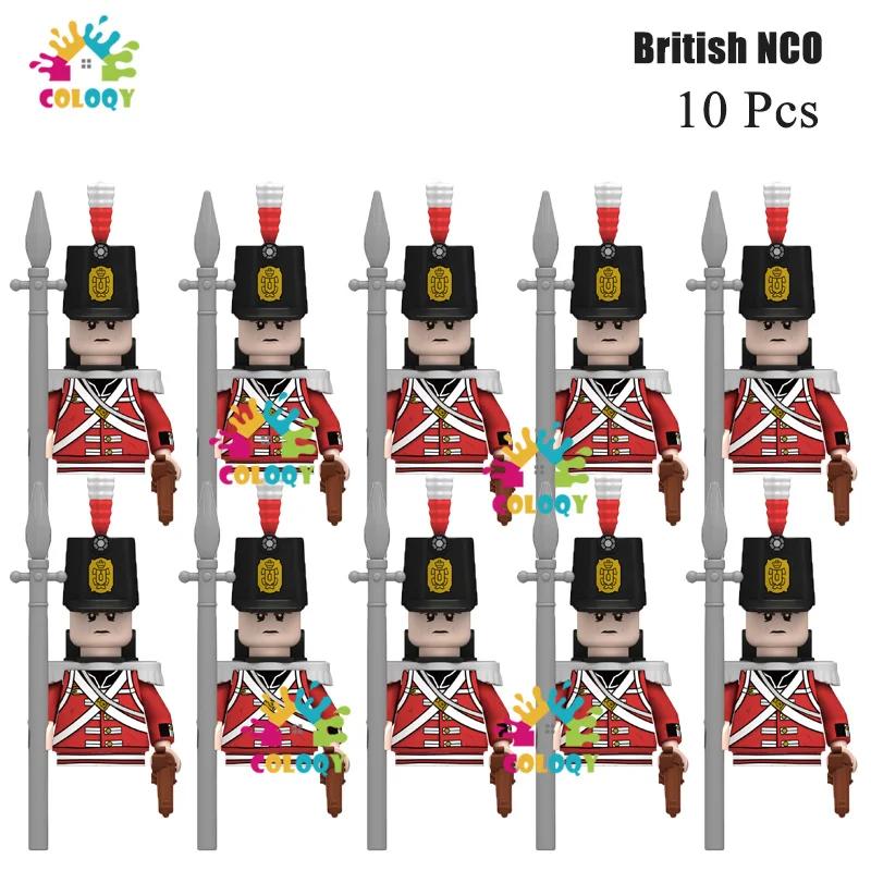 New Kids Toys Napoleonic Wars General Soldier Building Blocks Imperial Navy Mini Action Figures Toys For Kids Birthday Gifts