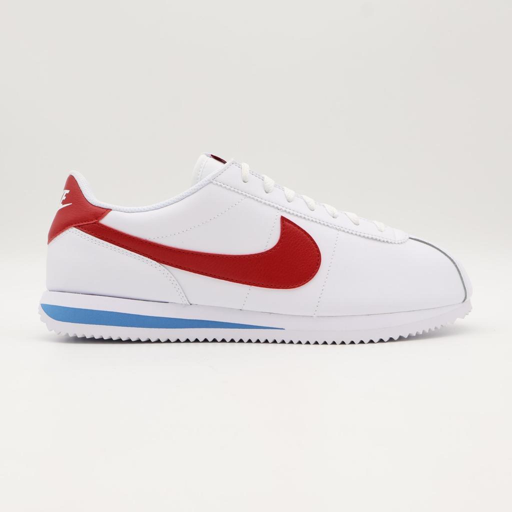 DM4044-108 Nike Cortez Forrest Gump White Varsity Red Blue (Men's)