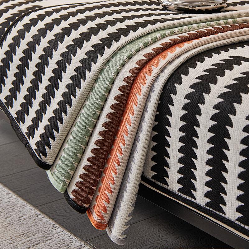 New Chenille Sofa Cushion Universal In All Seasons, High-End Seat Cushion Cover, Non-Slip Sofa Cover Cross-Border