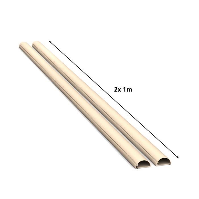 D-line Kabelkanal, Magnolie - 1d3015m-2er-Pack