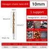 Hexagonal Handle Twist Drill Bit with M35 High Speed Steel Corrosion Resistant