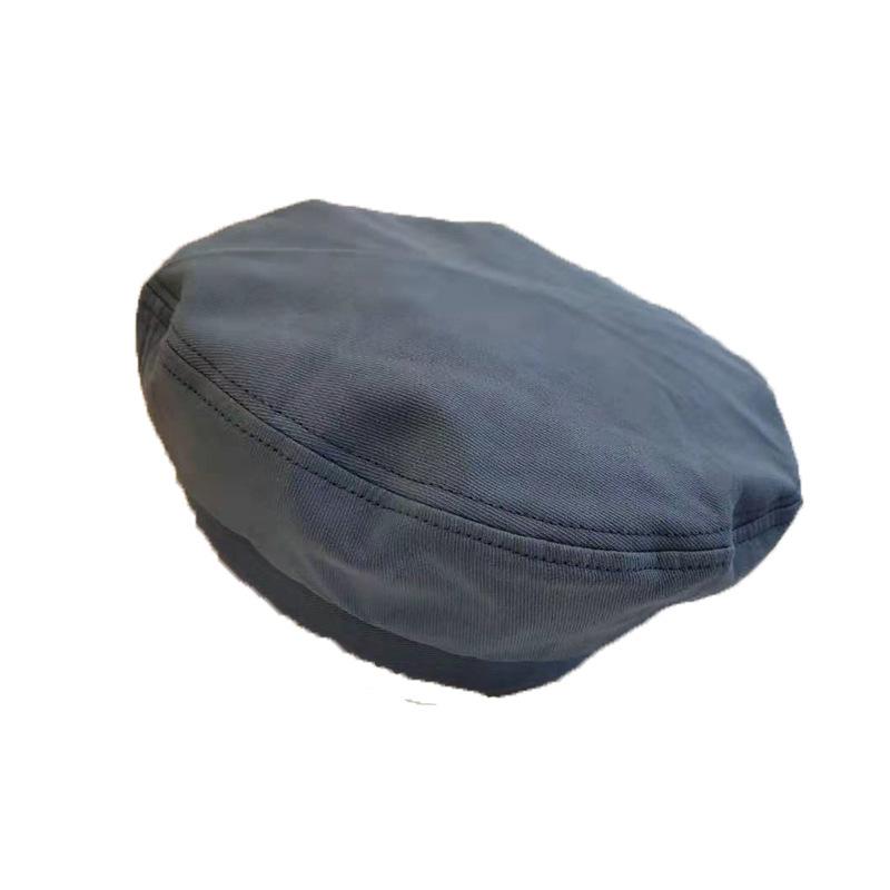 Summer Simple Fashion Beret Solid Color Versatile Octagonal Hat Korean Style Student Painter Hat Fashion Hat