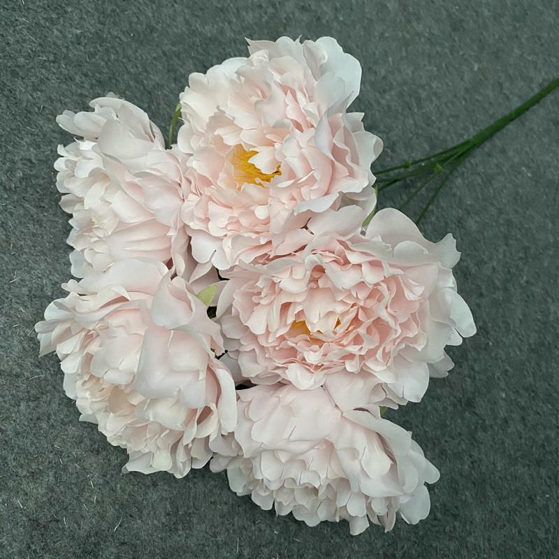 Peony Artificial Fake Flowers Wedding Arch Decorative Silk Flowers Realistic