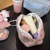 Durable Multi-functional Fuzzy Makeup Bag Leopard Print Large Capacity Toiletry Organizer Portable Travel Storage Pouch Girls