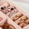 Portable Jewelry Case Compact and Convenient Jewellery Storage Box Stylish Accessory Organization Case