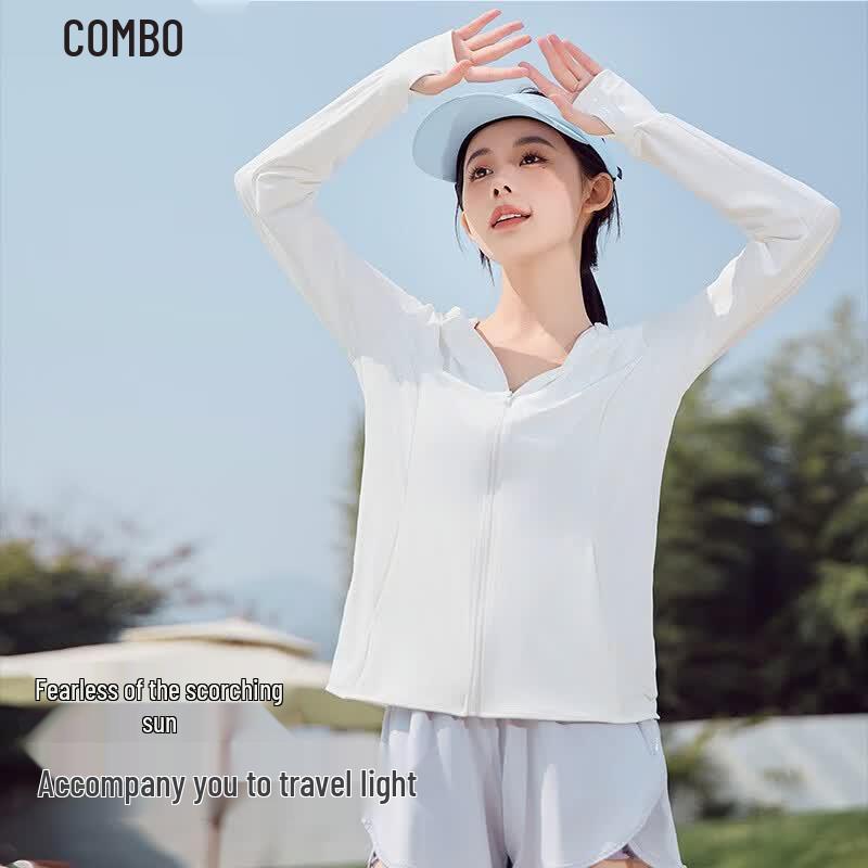 Combo Women's Summer Ice Silk UPF50+ Sun Protection Jacket