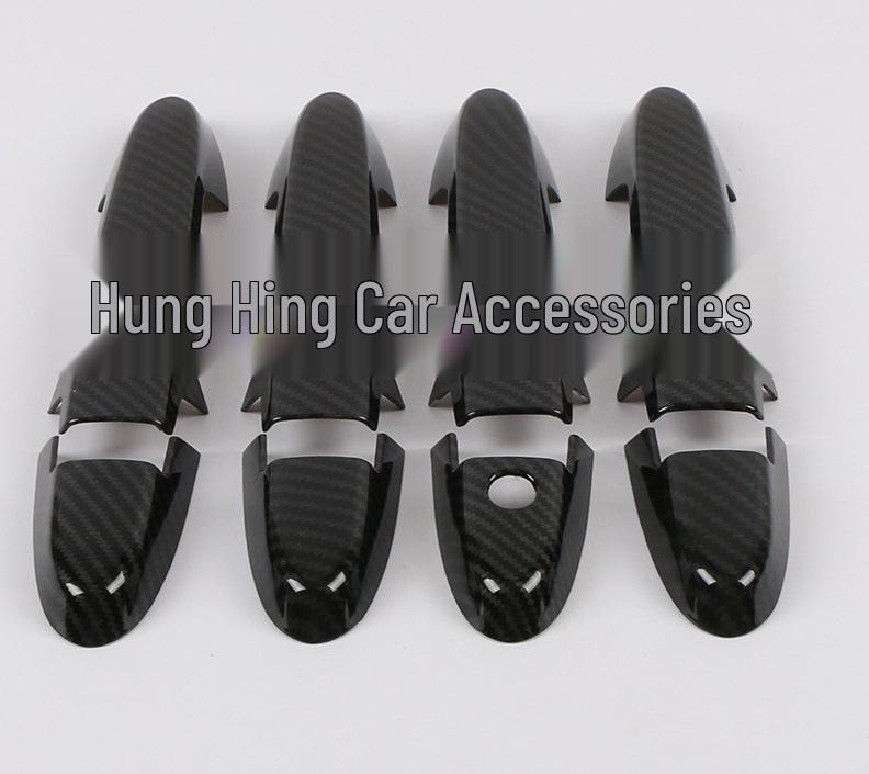 

15 City Car Trunk Handle Protective Carbon Fiber Sticker