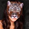 Urocza Maska na Halloween Realistyczna Maska na Twarz Zwierzęcia Pokrowiec Kostiumy Cosplay Rekwizyty Impreza Maskaradowa Prezenty dla Dorosłych Dzieci