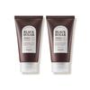 Black Sugar Perfect Smooth Texture Cleansing Scrub Foam 180g X2 Set Exfoliating Pore Cleanser