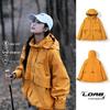 2024 Liu Yifei Style Waterproof Windproof Outdoor Jacket - High-Quality Loose Fit for Mountaineering, Workwear, and Casual Wear