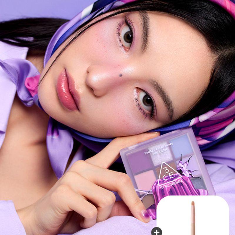 Палитра цветов для глаз 3CE Multi Rosy Muhly
