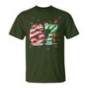 67 Christmas Candy Cane Six Seven Reindeer & Lights T-Shirt