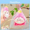 Cartoon Plush Delightful Buddha And Guanyin Keychain Fun And Colorful Accessory