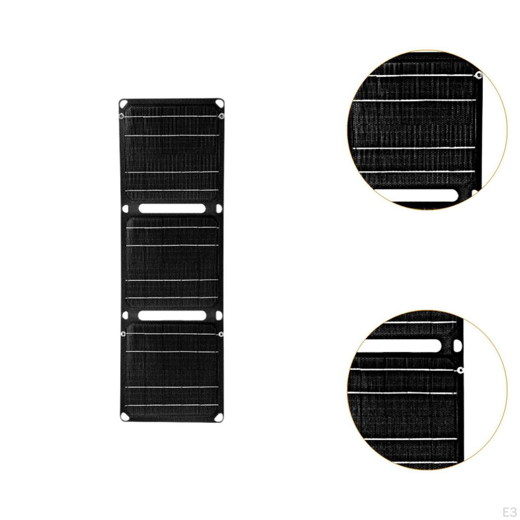 Foldable Solar Panel 3 Folding 40W Lightweight USB Charging Portable Power Station for Outside