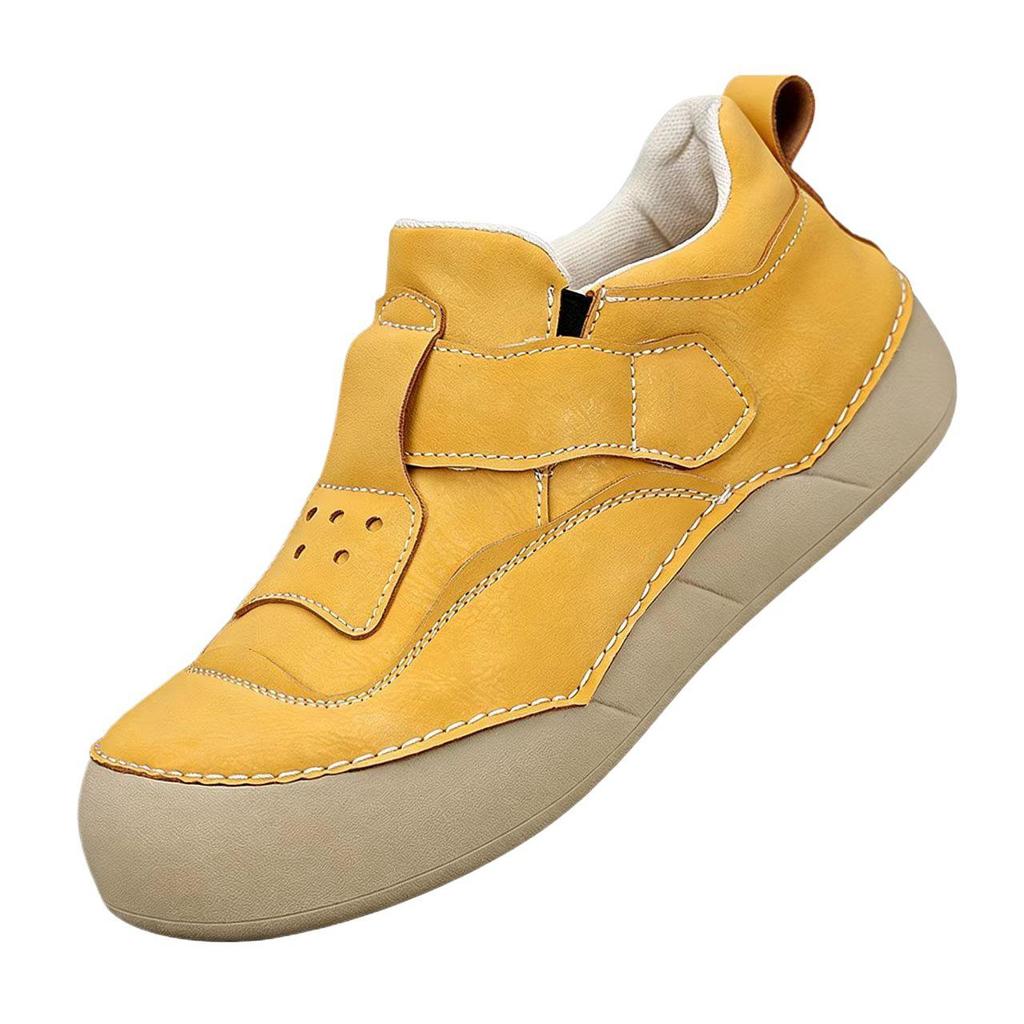 Damen Frühling 2026 Brot Schuhe: Weiße Schuhe mit dicker Sohle für Hosen mit weitem Bein, Lässiger Stil