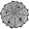 Dark Style Halloween Tablecloth Hand Washable Bat Curtain Creative Lace Curtain  Door Decor