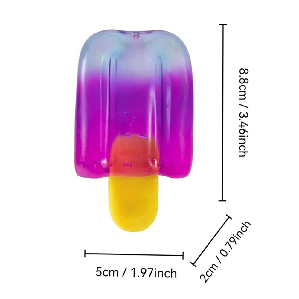 Eis am Stiel Form Entspannung Knetmasse Ohh Leckeres Eiswaffel Überraschung Stressabbau Quetsch Party Geschenke Schmuck