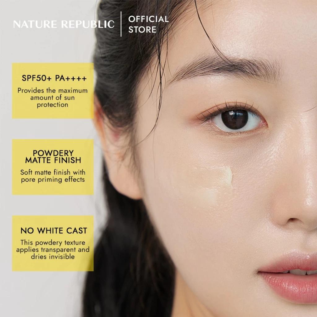 Nature Republic California Aloe Fresh Powdery/Cooling Watery Sun Stick 24g SPF50+ PA++++ SUNBLOCK