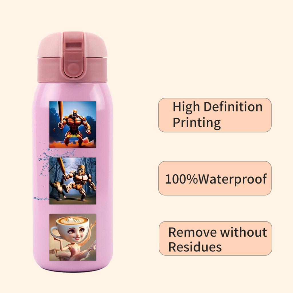 80 Amerických samolepek Shanhaijing, Ozdobte ledničku, skútr, kelímek na vodu, DIY personalizované samolepky