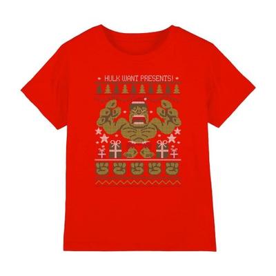 The Incredible Hulk Childrens/Kids Present Christmas T-Shirt