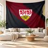 VfB Stuttgart Football Wall Tapestry, Soft Fabric Wall Hanging, Decorative Backdrop For Bedroom Home Wall Art