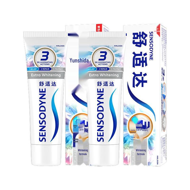 Sensodyne Whitening Sensitive Toothpaste Twin Pack